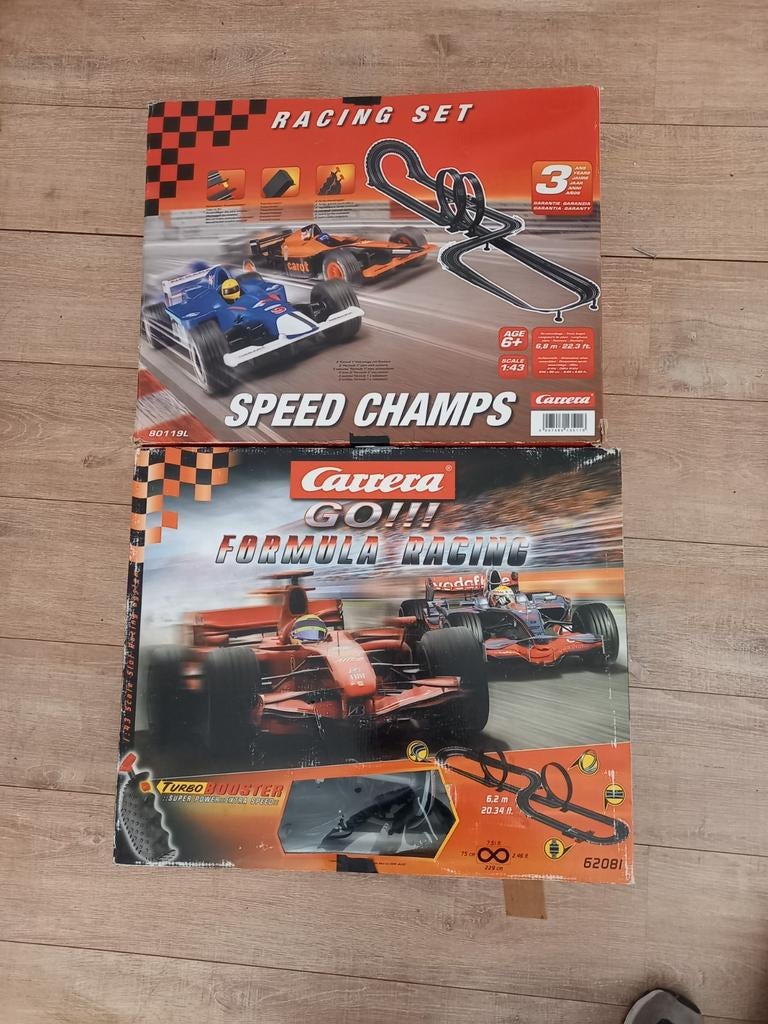 Carrera Go Formule Racing en Speed Champs racebanen gebruikt, Kinderen en Baby's, Speelgoed | Racebanen, Ophalen of Verzenden