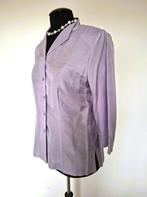 Basler - prachtige lila zuiver zijden blouse - 40, Kleding | Dames, Verzenden, Paars, Zo goed als nieuw, Basler