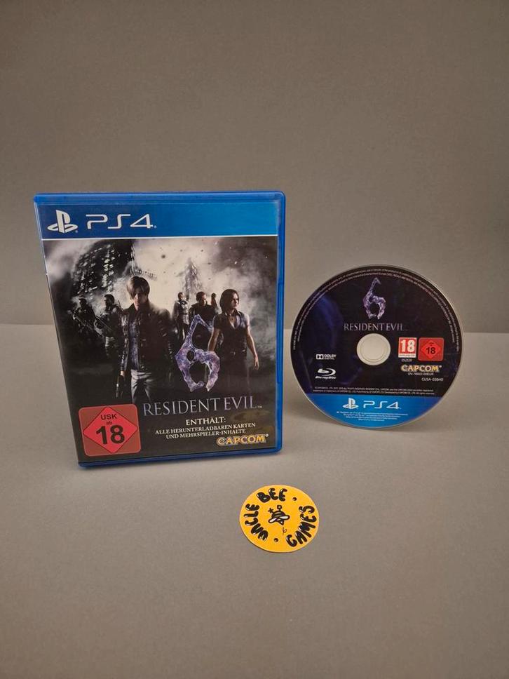 Resident Evil 6, Spelcomputers en Games, Games | Sony PlayStation 4, Zo goed als nieuw, Avontuur en Actie, 1 speler, Vanaf 18 jaar