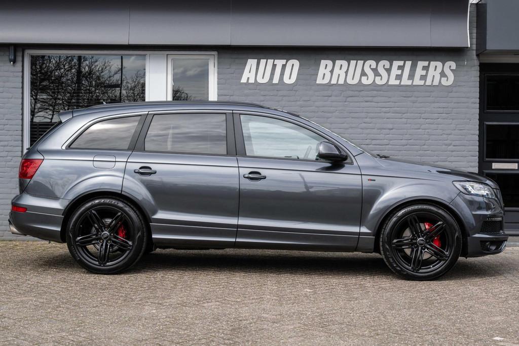 Audi Q7 3.0 TDI quattro S-line Grijs kenteken..., Auto's, Audi, Automaat, Stof, Gebruikt, Euro 6
