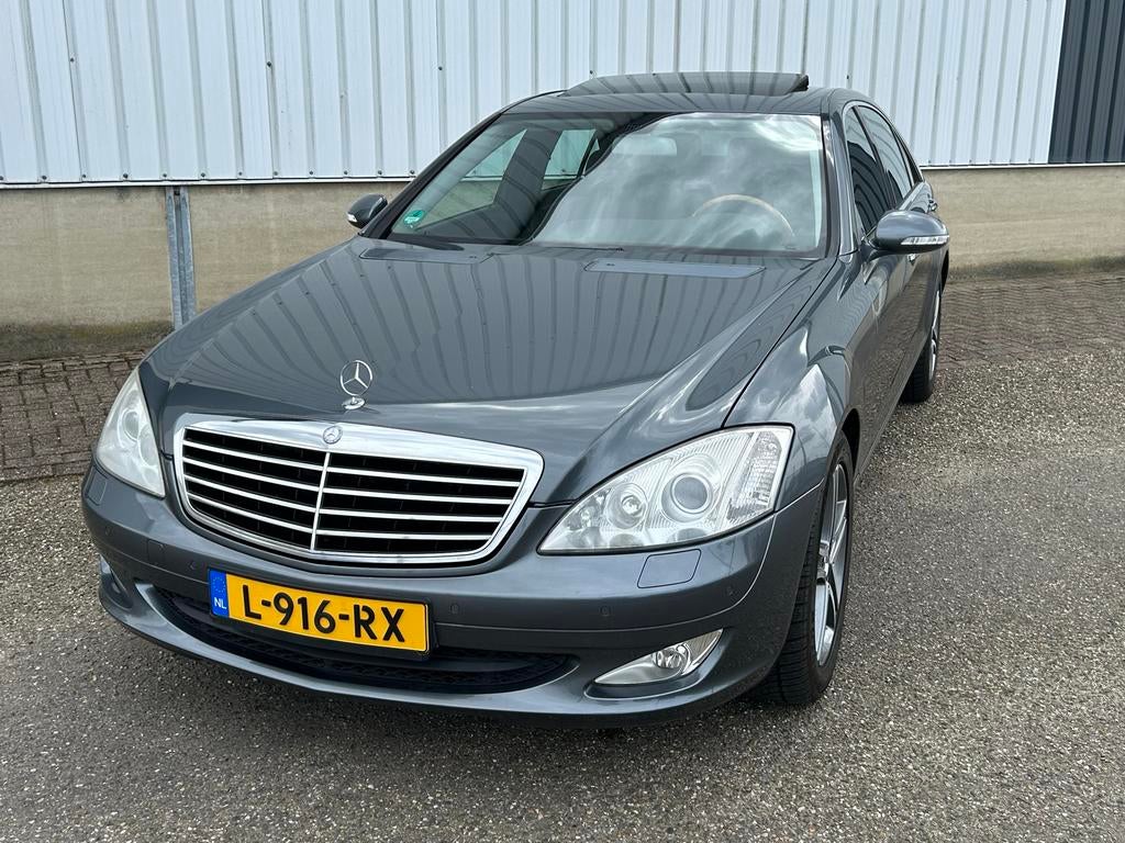 S350 Lang V6 272pk, Schuifkantdak, Harman/Kardon  Youngtimer, Automaat, Achterwielaandrijving, Zwart, Leder