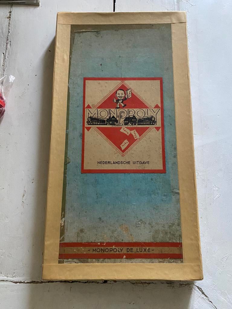 Antieke monopolie / monopoly de luxe, Antiek en Kunst, Ophalen of Verzenden