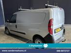 Fiat Doblò Cargo 1.6 MJ 105pk L2H1 Euro6 Airco | 3-Zits | N, Auto's, Bestelauto's, Voorwielaandrijving, Stof, Gebruikt, Euro 6