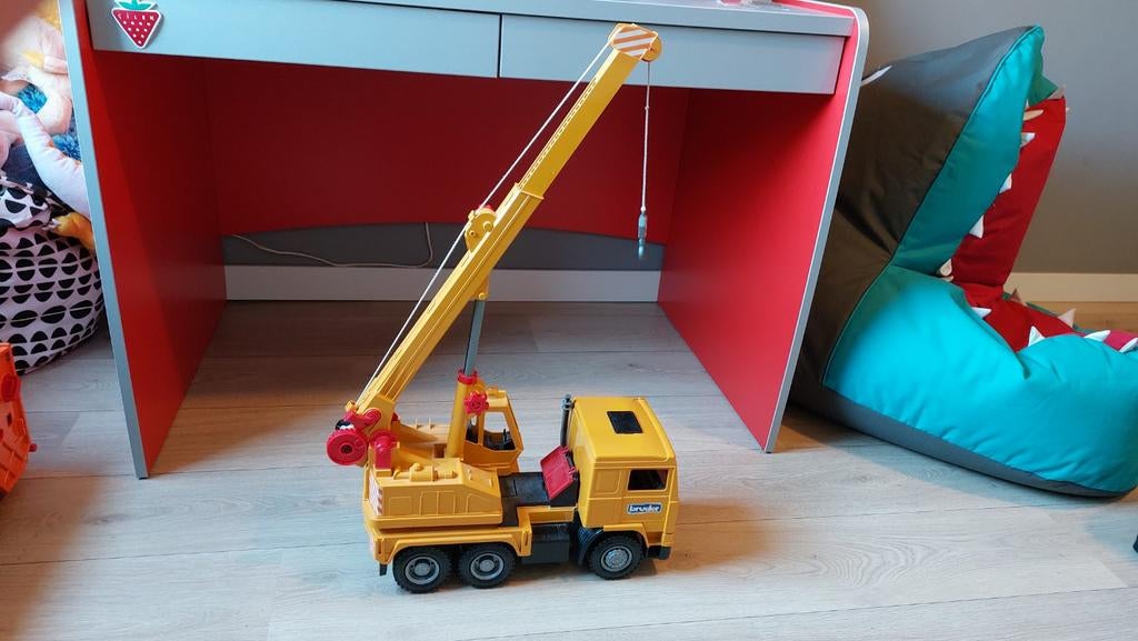 4 grote voertuigen, Kinderen en Baby's, Speelgoed | Speelgoedvoertuigen, Ophalen, Gebruikt