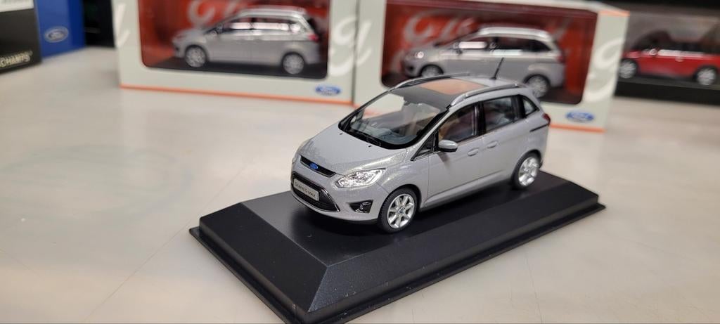 Minichamps Ford Grand C_max, Hobby en Vrije tijd, Modelauto's | 1:43, Ophalen of Verzenden, Zo goed als nieuw, Auto, MiniChamps