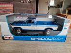 1979 Ford F150 Pick - Up blauw metallic 1:18 ( Maisto), Ophalen of Verzenden, Nieuw, Auto, Maisto