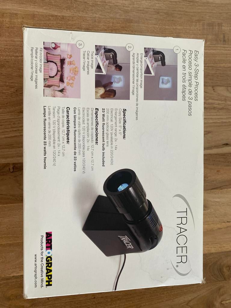 Artograph Tracer Opaque Art Projector - Nieuw in doos, Ophalen of Verzenden, Nieuw, Overige technologieën, Overige resoluties