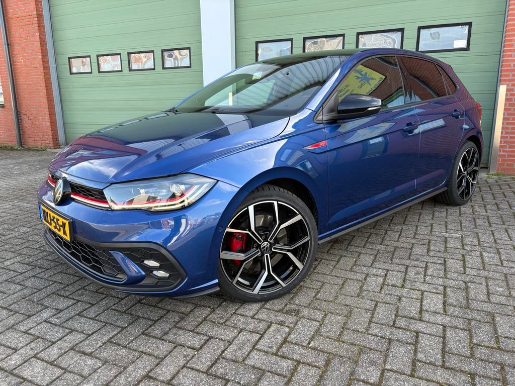 Volkswagen Polo 2.0 TSI 207pk Dsg-7 2022 Blauw, Auto's, Volkswagen, 680 kg, 4 cilinders, 1984 cc, 14 km/l