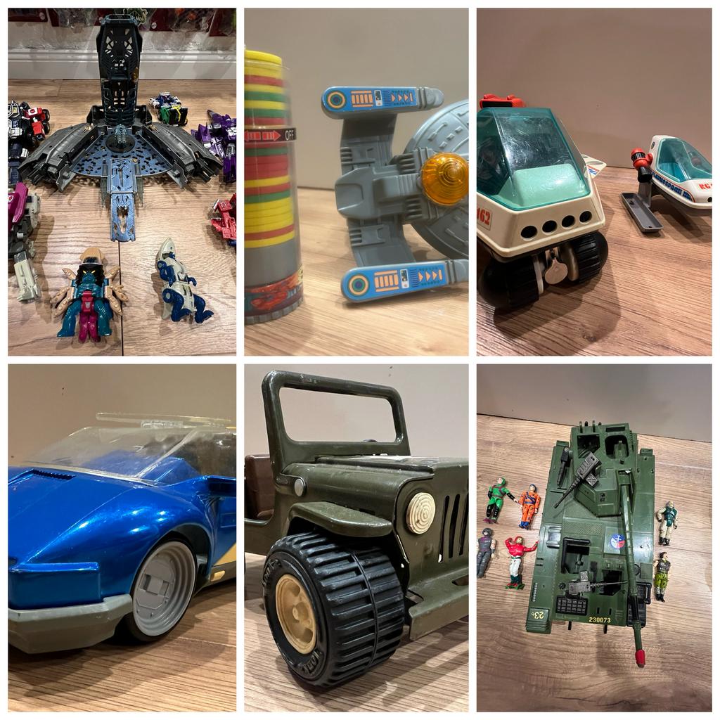 Vintage toys transforners robocop playmobil lanard the corps, Ophalen of Verzenden, Gebruikt