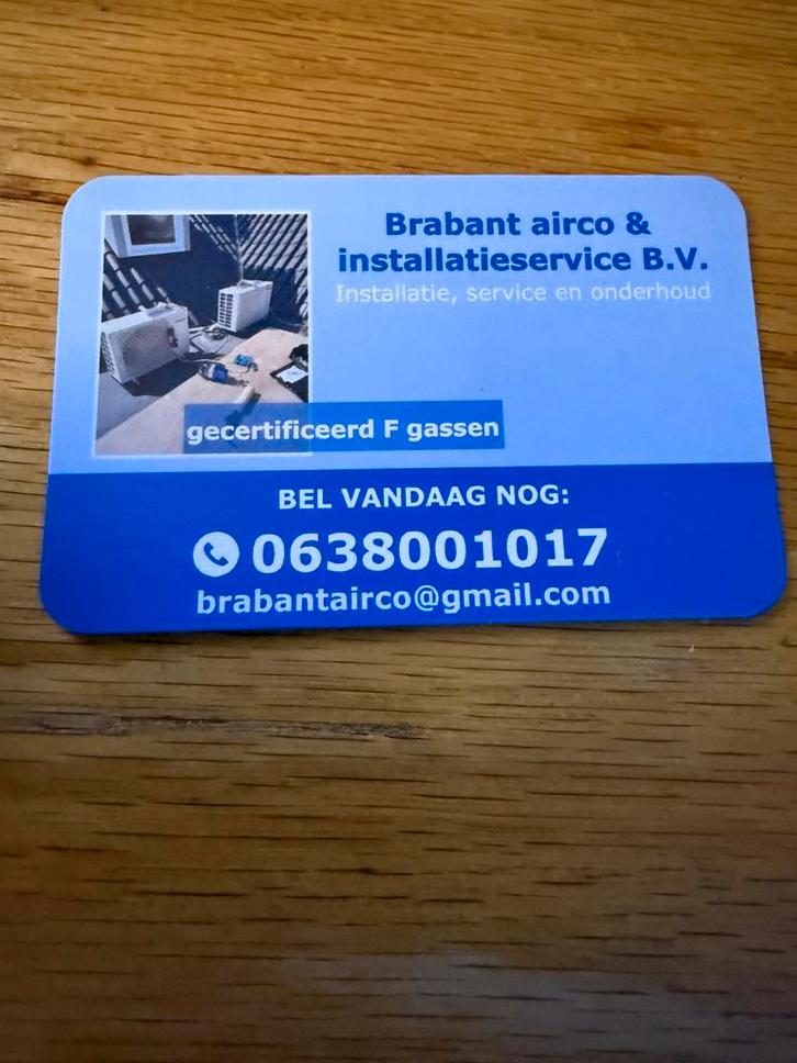 Brabant Airco & Installatieservice B.V. - Airco Installatie, Witgoed en Apparatuur, Airco's, Nieuw, Wandairco, Minder dan 60 m³