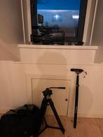 Complete Filmset: Sony Camera, Statief, Microfoon en Accesso, Ophalen, Overige soorten, Minder dan 8x, Zo goed als nieuw