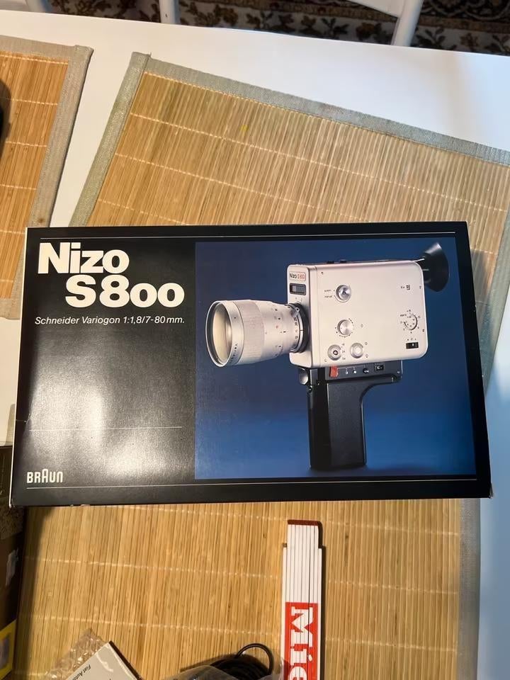 Braun Nizo S800 Super 8 camera, Ophalen of Verzenden, 8mm, Camera