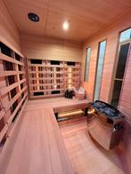 Luxe Combi Sauna (Infrarood + Finse Sauna) - GRATIS MONTAGE, Sport en Fitness, Sauna, Ophalen of Verzenden, Zo goed als nieuw