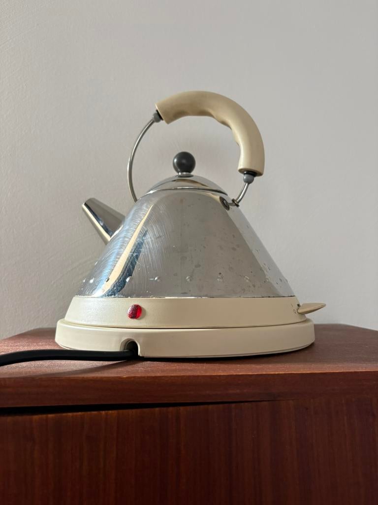 Alessi waterkoker, 1 tot 2 liter, Ophalen of Verzenden, Zo goed als nieuw