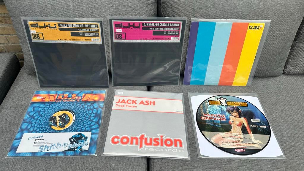 Hardstyle Vinyl Collectie (55 x 12”), Gebruikt, Overige genres, 12 inch, Ophalen of Verzenden