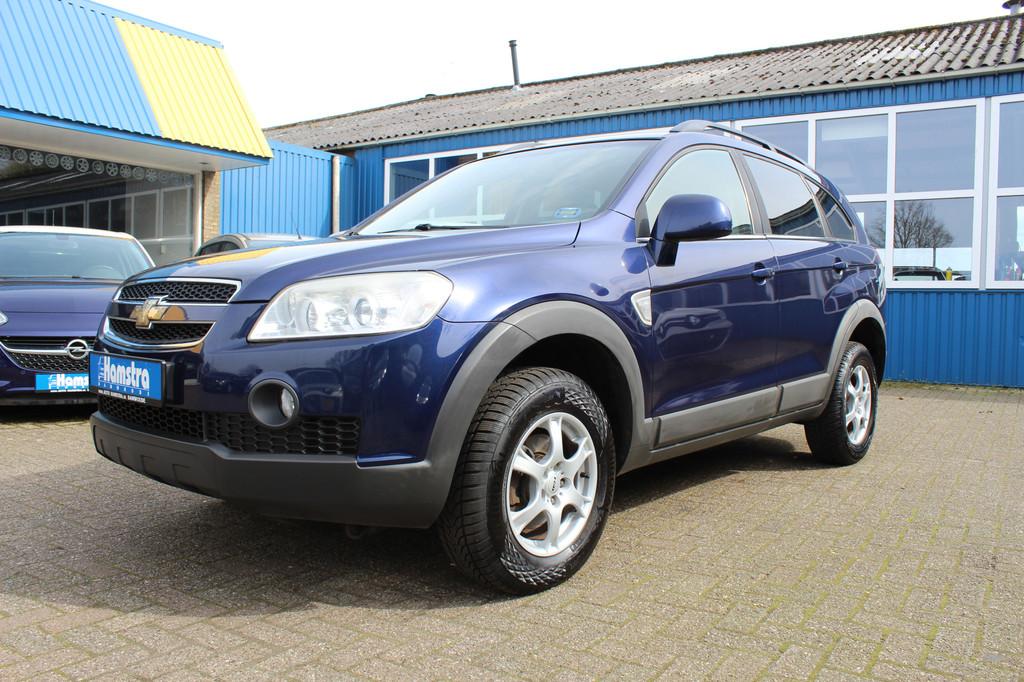 Chevrolet Captiva 2.4i "Shadow" Cruise - Half leder - 7 Pers, Auto's, Chevrolet, Voorwielaandrijving, 136 pk, Gebruikt, Zwart