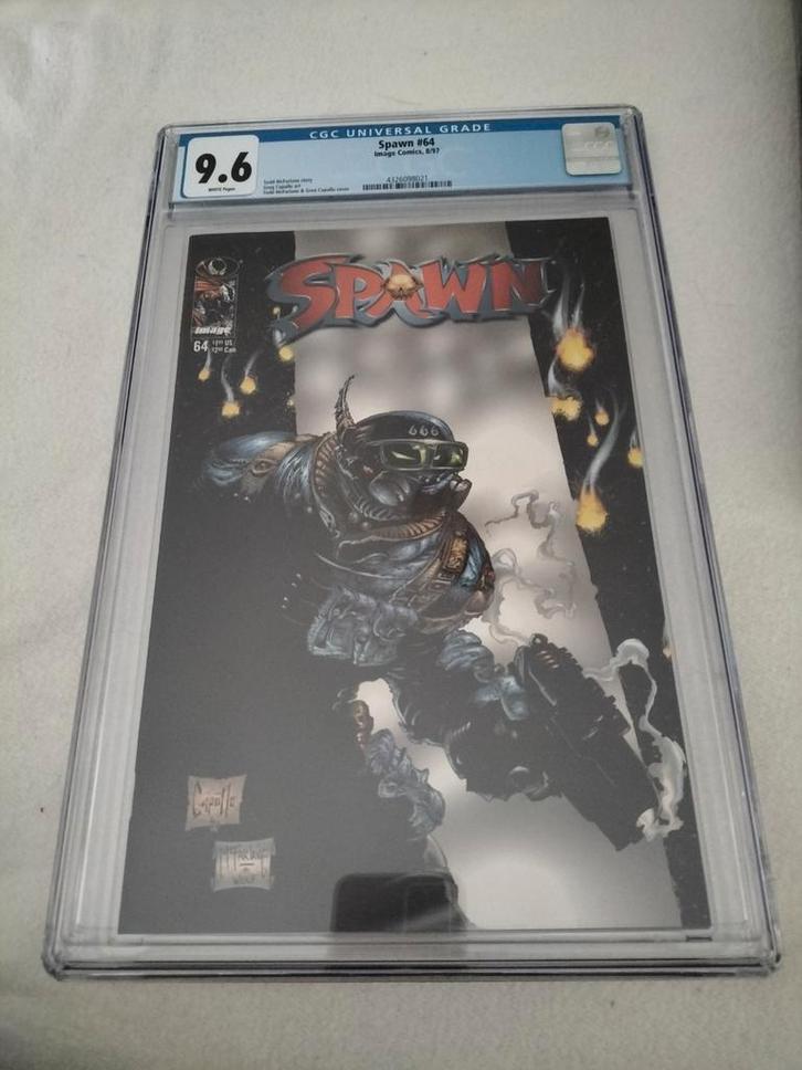 Spawn #64 CGC 9.6 - Zeldzame Comic, Boeken, Strips | Comics, Zo goed als nieuw, Eén comic, Amerika, Ophalen of Verzenden