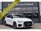 Audi A3 Sportback 45 TFSI e S-Line 245 Pk RS-Stoel Rood Stik, Gebruikt, Euro 6, 4 cilinders, Wit