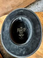 Minnetonka opvouwbare leren cowboyhoed - Australische stijl, Ophalen of Verzenden, Gedragen, 58 cm (L, 7¼ inch) of meer, Hoed