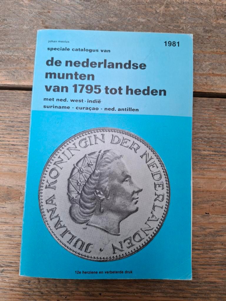 Nederlandse munten catalogus van 1795 tot 1981., Ophalen of Verzenden, Boek of Naslagwerk