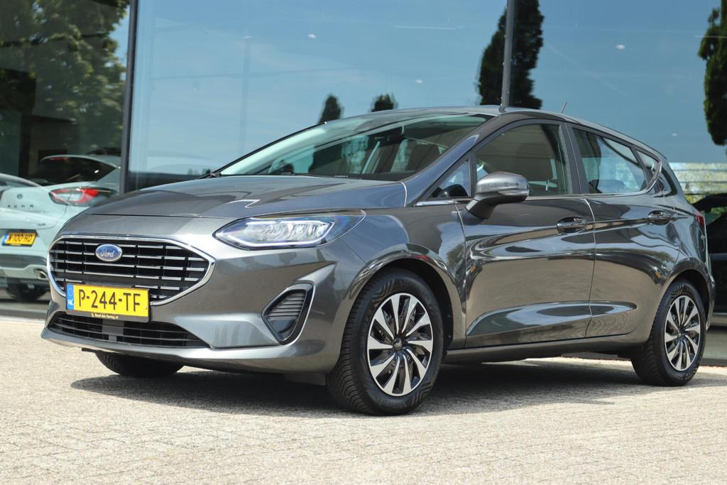 FORD FIESTA 1.0 ECOBOOST AUT. HYBRID TITANIUM | CARPLAY | AD, Auto's, Ford, Bedrijf, Te koop, Fiësta, ABS, Adaptieve lichten, Adaptive Cruise Control
