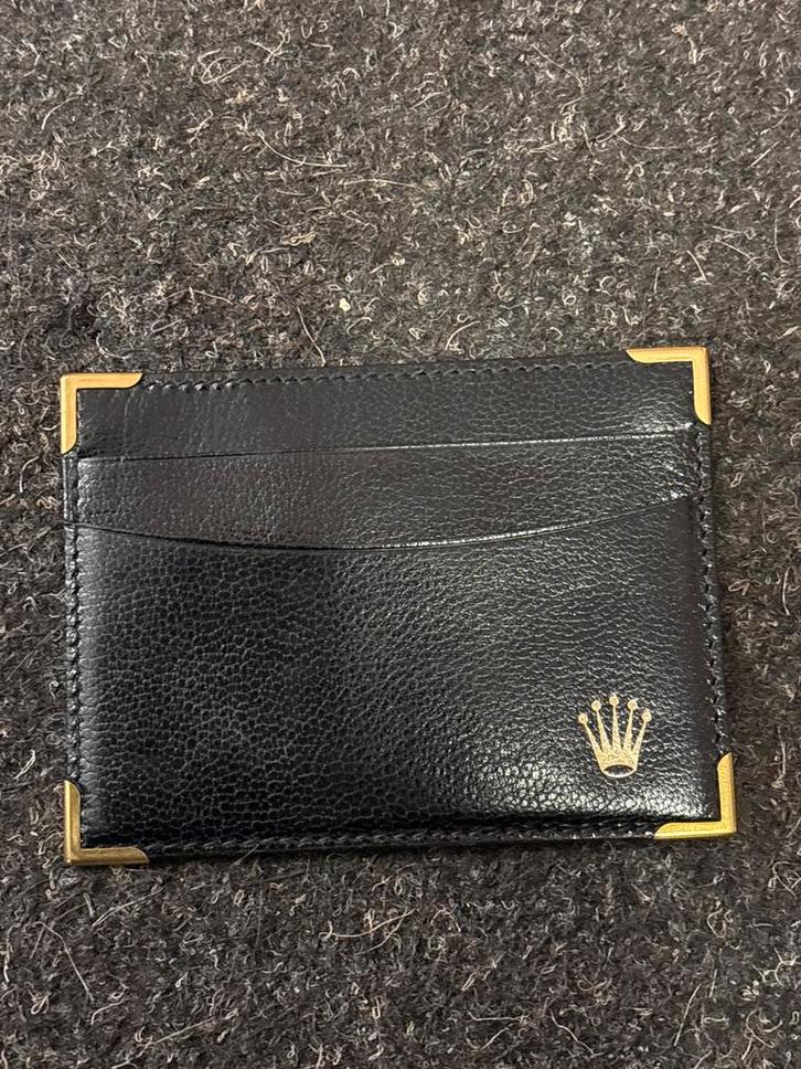 Originele Rolex Kaarthouder Zwart - Exclusief & Stijlvol, Sieraden, Tassen en Uiterlijk, Portemonnees, Zo goed als nieuw, Overige merken
