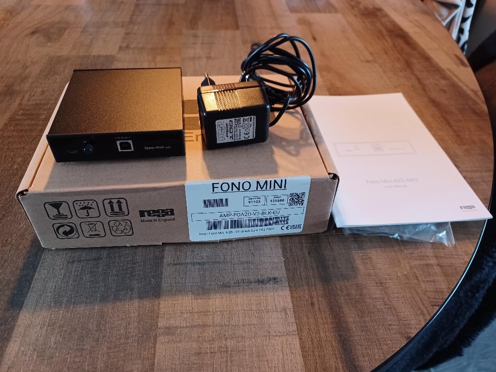 Rega Fono mini A2D, nieuwstaat, Overige merken, Ophalen of Verzenden, Zo goed als nieuw, Minder dan 60 watt