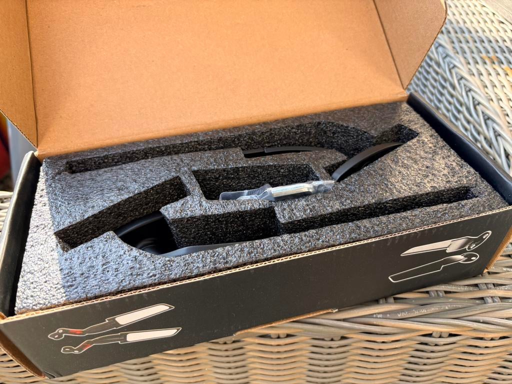 Spoiler alu black race wing mirror  universeel, Motoren, Accessoires | Overige, Zo goed als nieuw, Ophalen of Verzenden