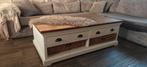 Landelijke salontafel, Huis en Inrichting, Tafels | Salontafels, Ophalen, 100 tot 150 cm, 50 tot 100 cm, Zo goed als nieuw