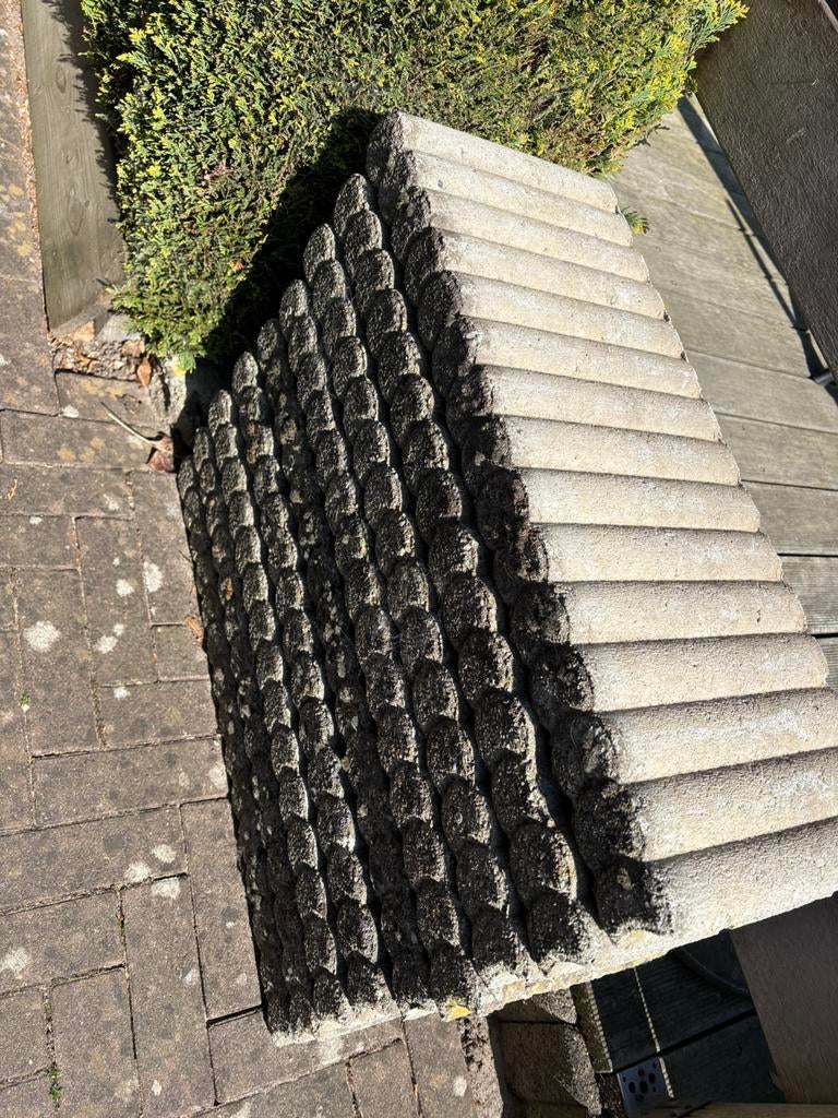 tuinborder palissade banden, Ophalen, Gebruikt, Beton, Overige typen