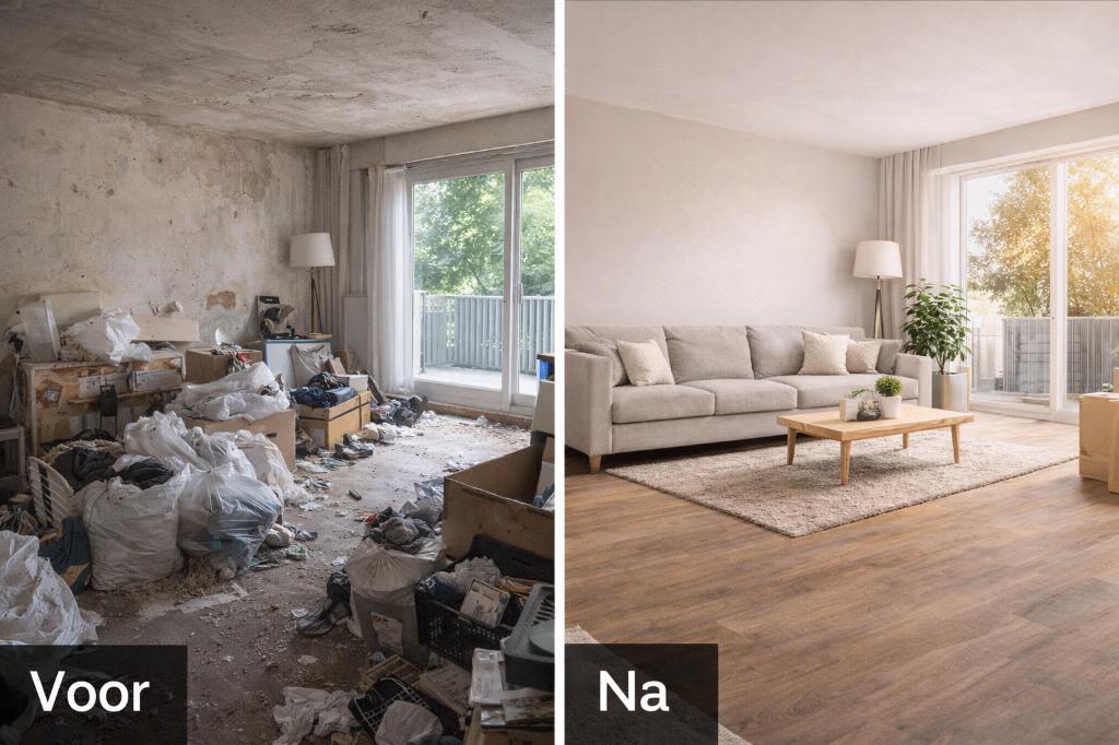 Verhuizingen Opslag Ontruimingen Schoonmaak Spoed Service