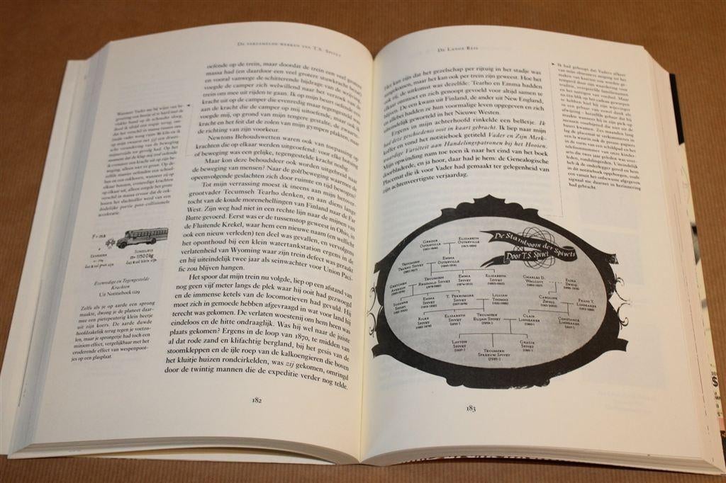 De Verzamelde Werken Van T.S. Spivet [Reif Larsen], Ophalen of Verzenden, Gelezen