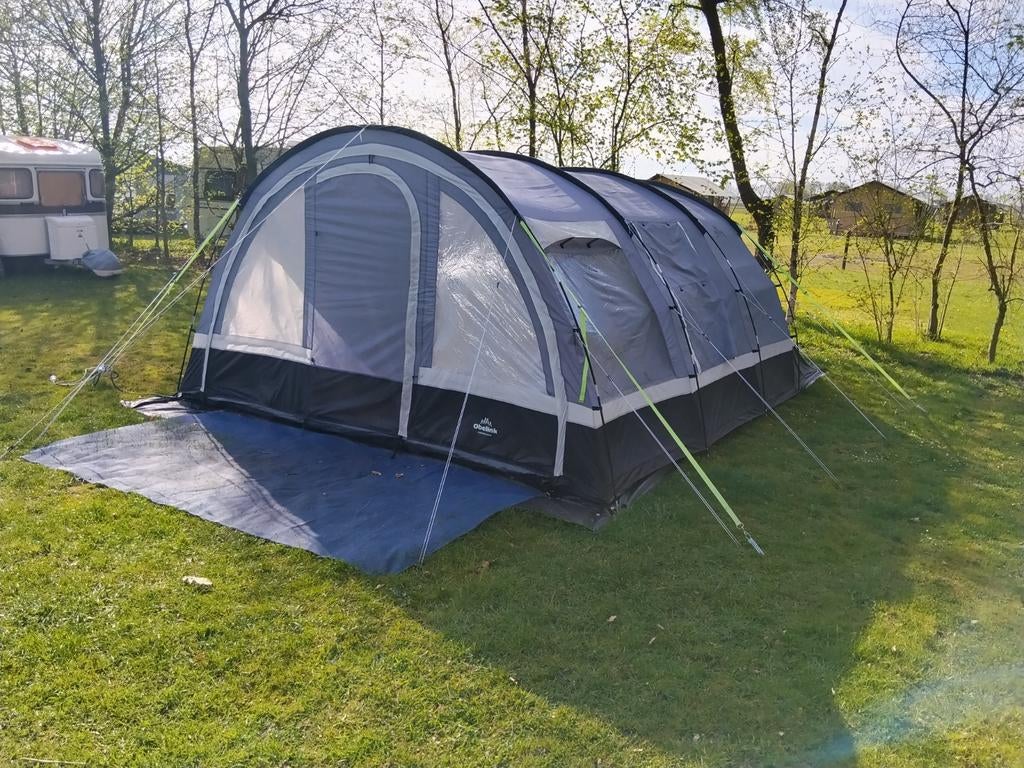 Z.G.A.N. Obelink Lugano 6 Plus tunneltent inclusief luifel., Ophalen, Zo goed als nieuw, Tot en met 6