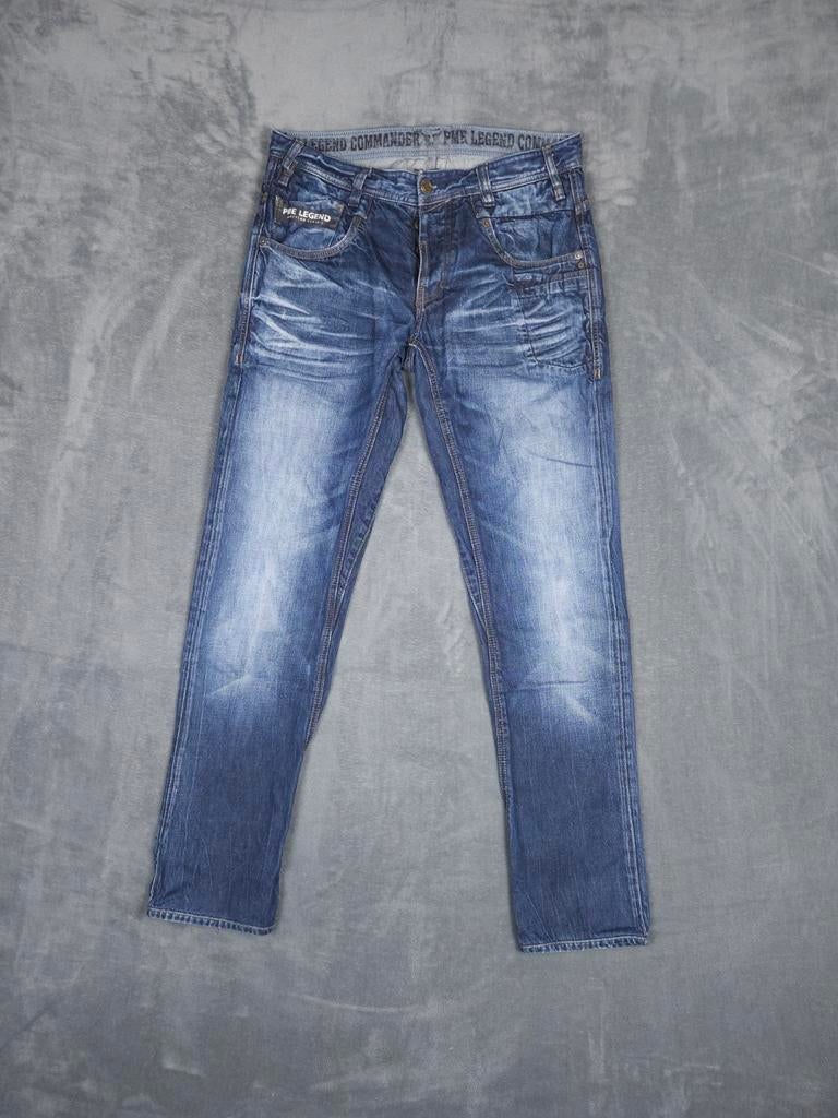 Pme Legend Broek Commander W33 L36 Blauw Jeans Pall Mall., Kleding | Heren, Spijkerbroeken en Jeans, Blauw, ., Ophalen of Verzenden
