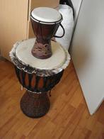 PERCUSSIE  DJEMBE GROOT EN KLEIN, Muziek en Instrumenten, Percussie, Ophalen of Verzenden, Zo goed als nieuw, Overige soorten