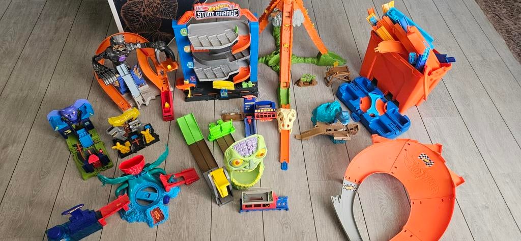 Zeer grote Hot Wheels Partij!, Ophalen of Verzenden, Gebruikt, Jongen