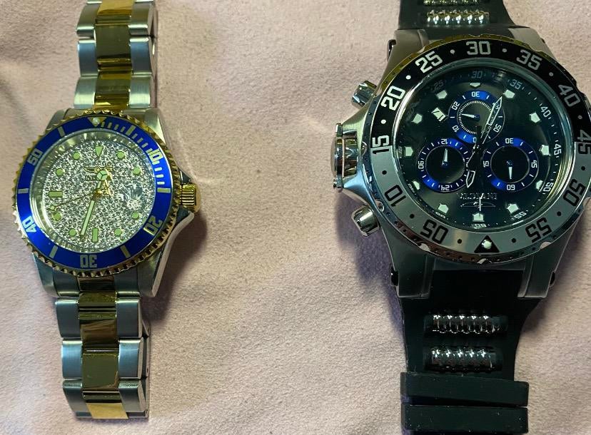 Invicta horloges, Ophalen of Verzenden, Nieuw, Zwart