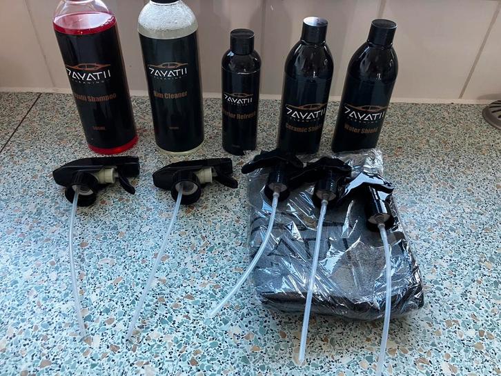 Complete auto schoonmaak set van 7ayatti, Auto diversen, Onderhoudsmiddelen, Ophalen of Verzenden