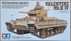 Tamiya 1:35 #35352 WWII British Infantry Tank Valentine, Tank, 1:32 tot 1:50, Nieuw, Ophalen of Verzenden