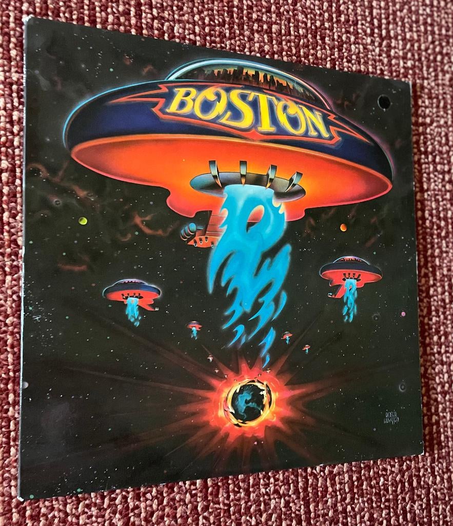 Boston – Boston, Cd's en Dvd's, Vinyl | Hardrock en Metal, Gebruikt, Ophalen of Verzenden