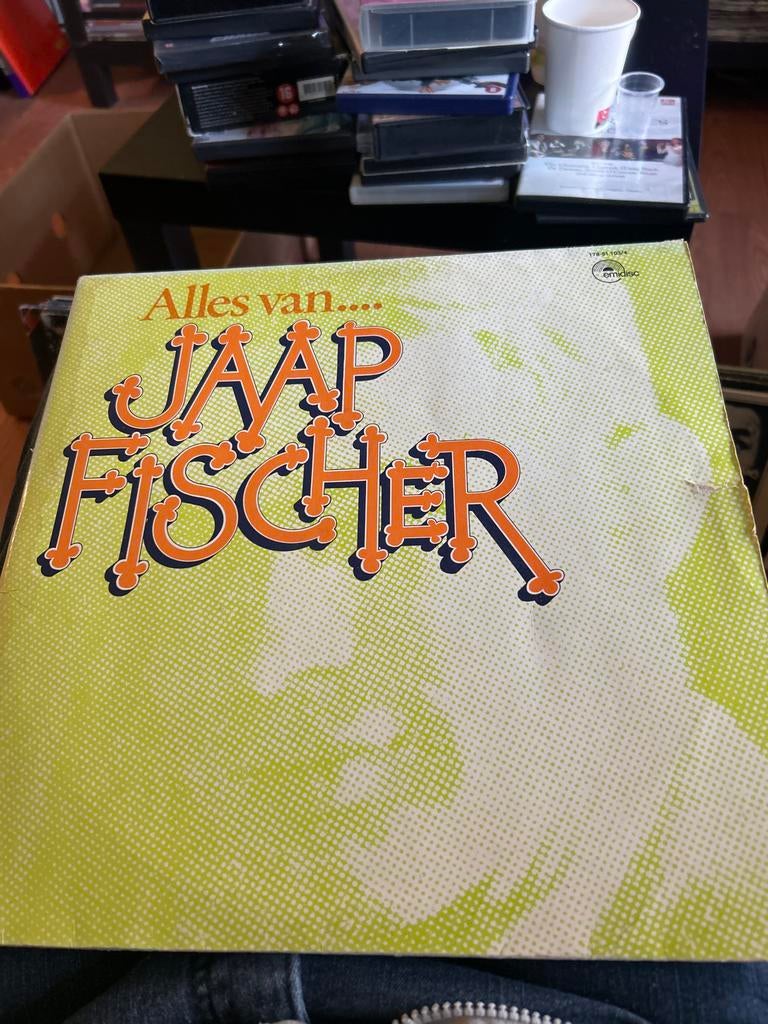 Alles van Jaap Fischer - Vintage dubbel LP Vinyl, Gebruikt, Overige genres, Ophalen of Verzenden, 12 inch