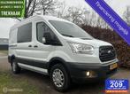 Ford Transit 350 L2H2 2.0 TDCI 131PK Euro6 trekhaak Trend, Auto's, Achterwielaandrijving, 4 cilinders, Wit, Origineel Nederlands