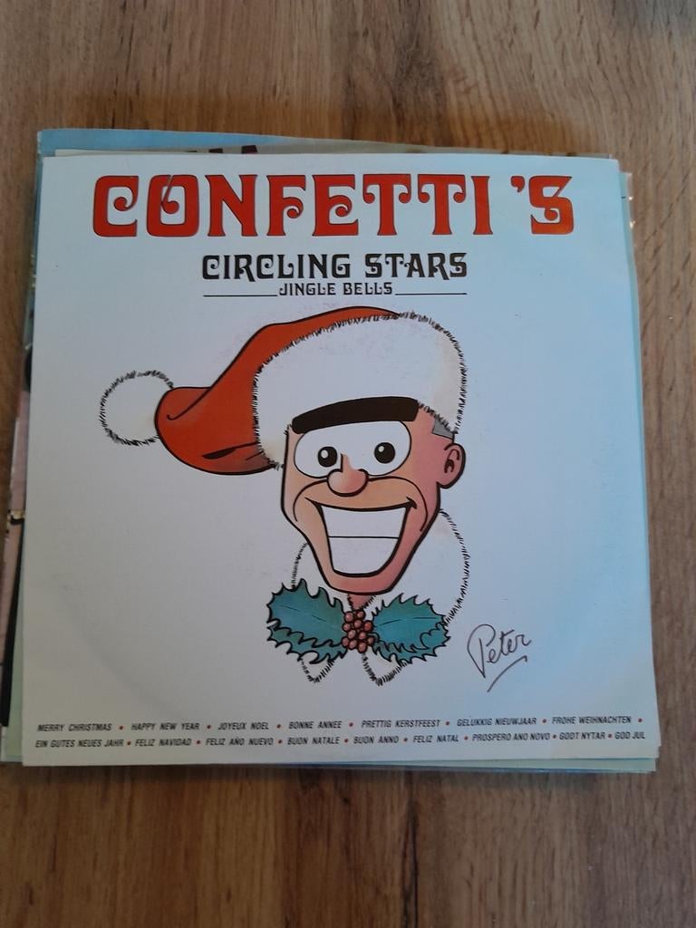 Conffetti 7 inch jingle bells, Ophalen of Verzenden, Zo goed als nieuw, Pop