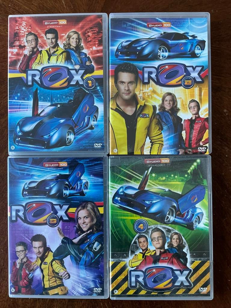 ROX DVDs - Seizoen 1 t/m 4.  Vier DVDs., Verzenden, Alle leeftijden, Boxset, Zo goed als nieuw