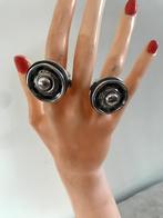 Uno de 50 ring (12)17 en 18 Disc Click grote drukknoop, Sieraden, Tassen en Uiterlijk, Ringen, Nieuw, Ophalen of Verzenden, Dame of Heer