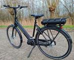 Nette mat zwarte Batavus Fonk E-bike, Middenmotor, 53cm ✅️, Ophalen, Versnellingen, Batavus, 53 tot 56 cm