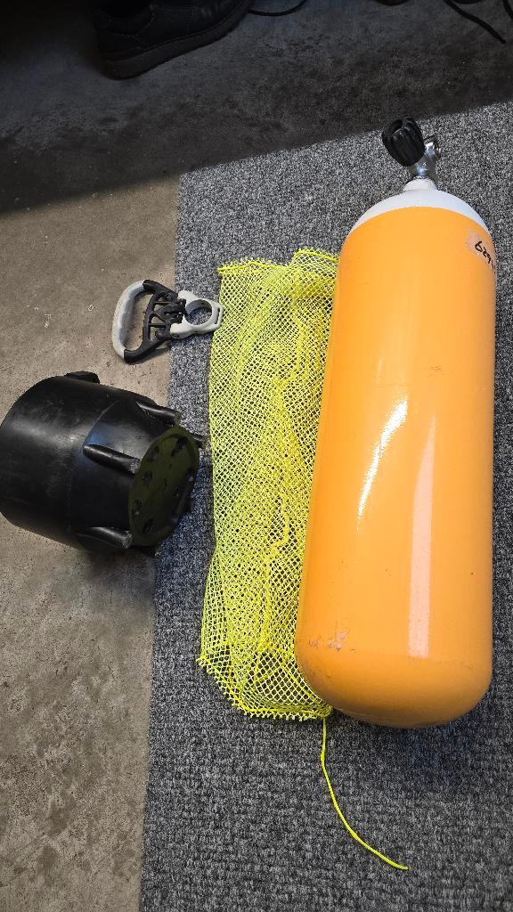 Duikfles 10L 230Bar.M25x2., Watersport en Boten, Duiken, Gebruikt, Duikfles, Ophalen