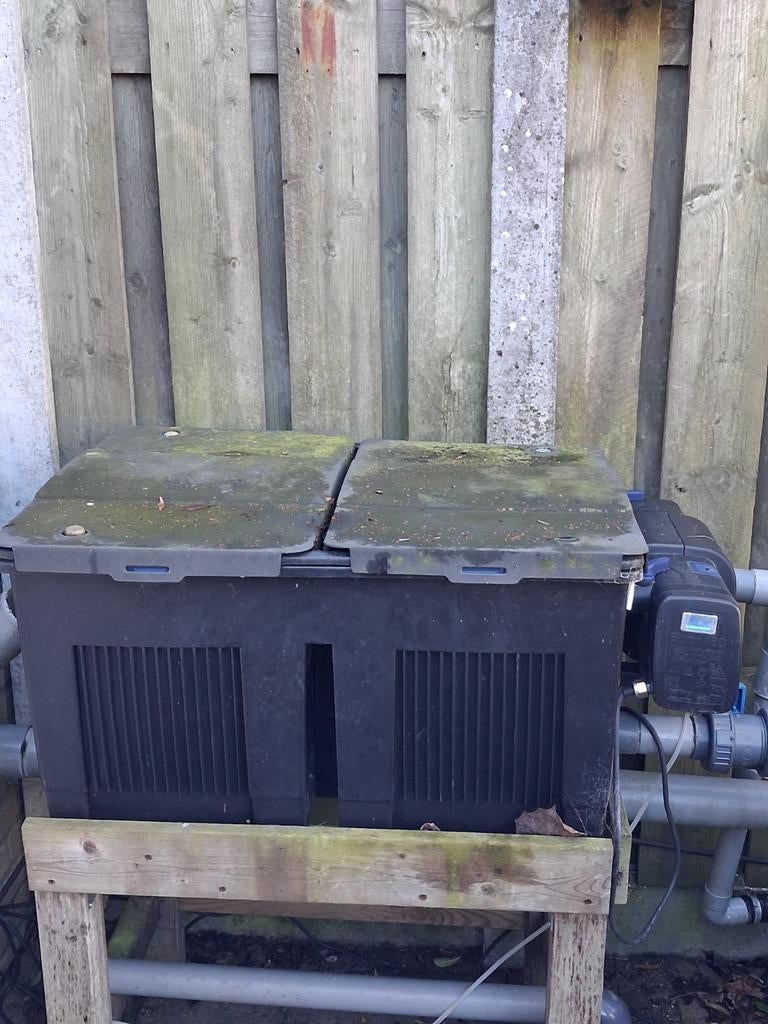 Filterbak inclusief pomp, Ophalen