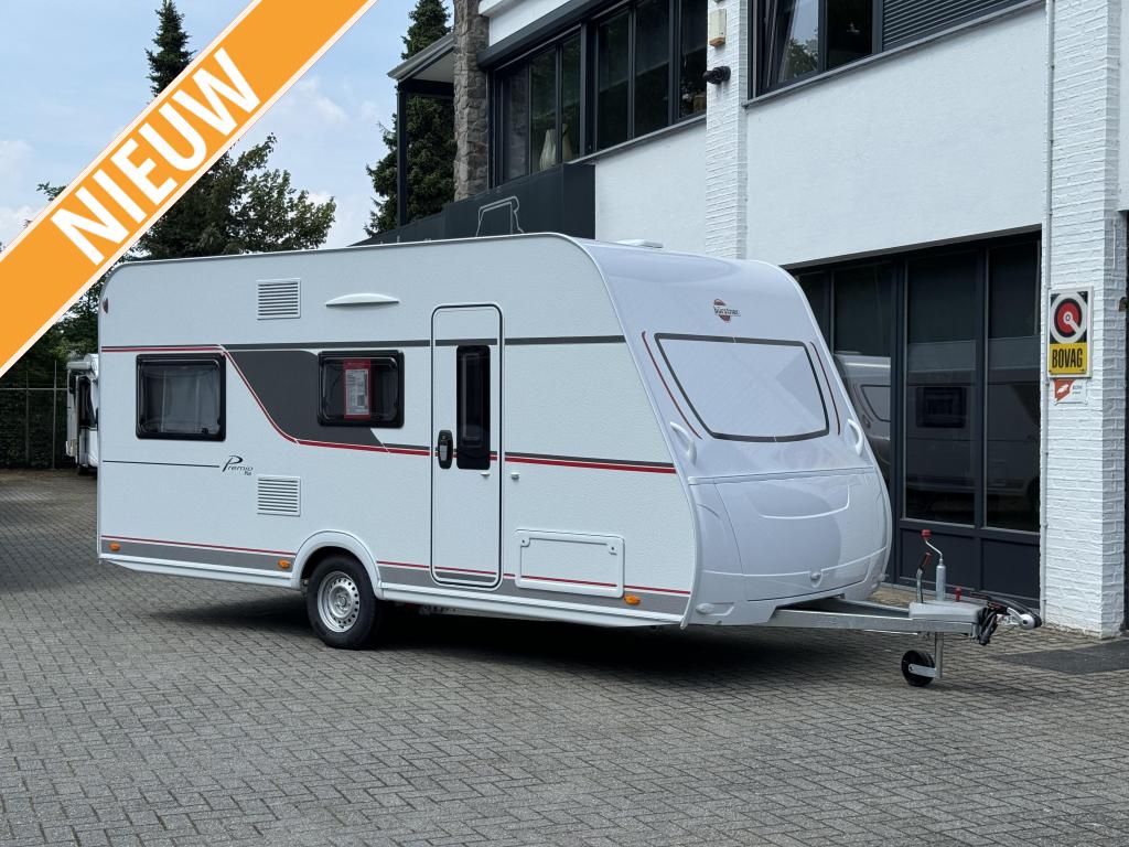 Bürstner Premio Plus 440 TK , SCHERPE OUTLETPRIJS !, Caravans en Kamperen, Schokbreker, Overige typen, Rondzit, Particulier