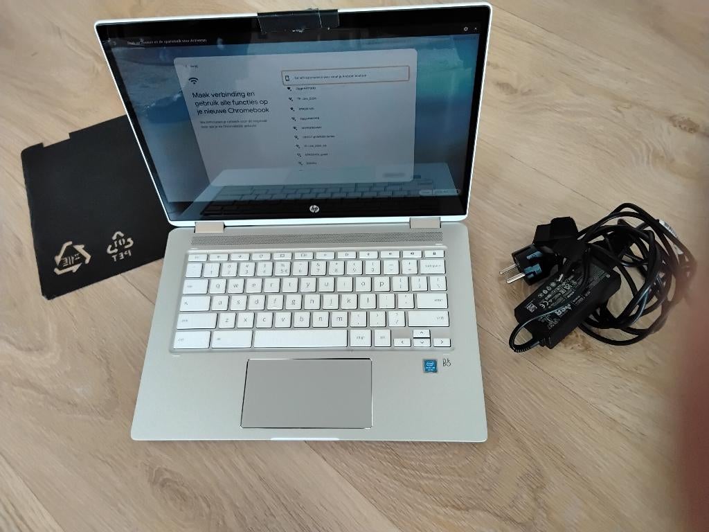 HP  Chromebook  nauwelijks gebruikt, Computers en Software, Ophalen, 14 inch, 4 GB of minder, 64 GB